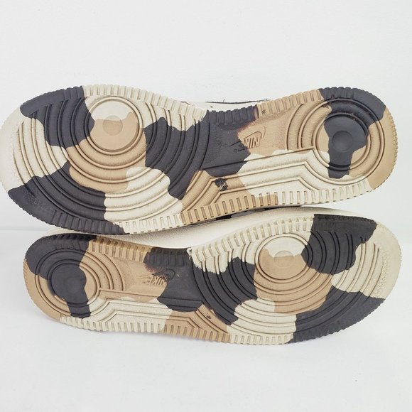 Nike Air Force 1 Low Premium Camo Sneakers Sz 6Y - Picture 9 of 12